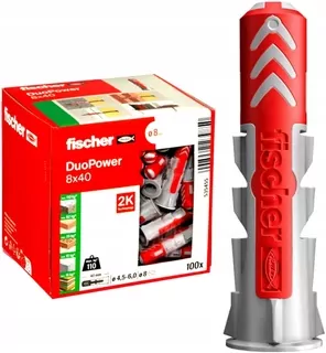 Fischer kolíky univerzálne 555008 8 x 40 mm 0,18 kg / 100 ks.